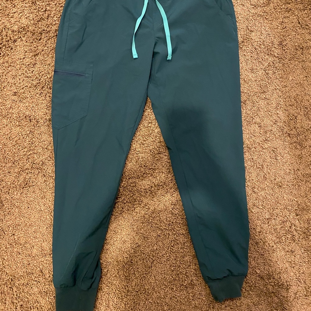 FIGS CARIBBEAN BLUE ZAMORA SCRUBS